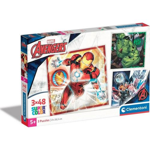 Clementoni Puzzle 3X48 Marvel Avengers slika 1