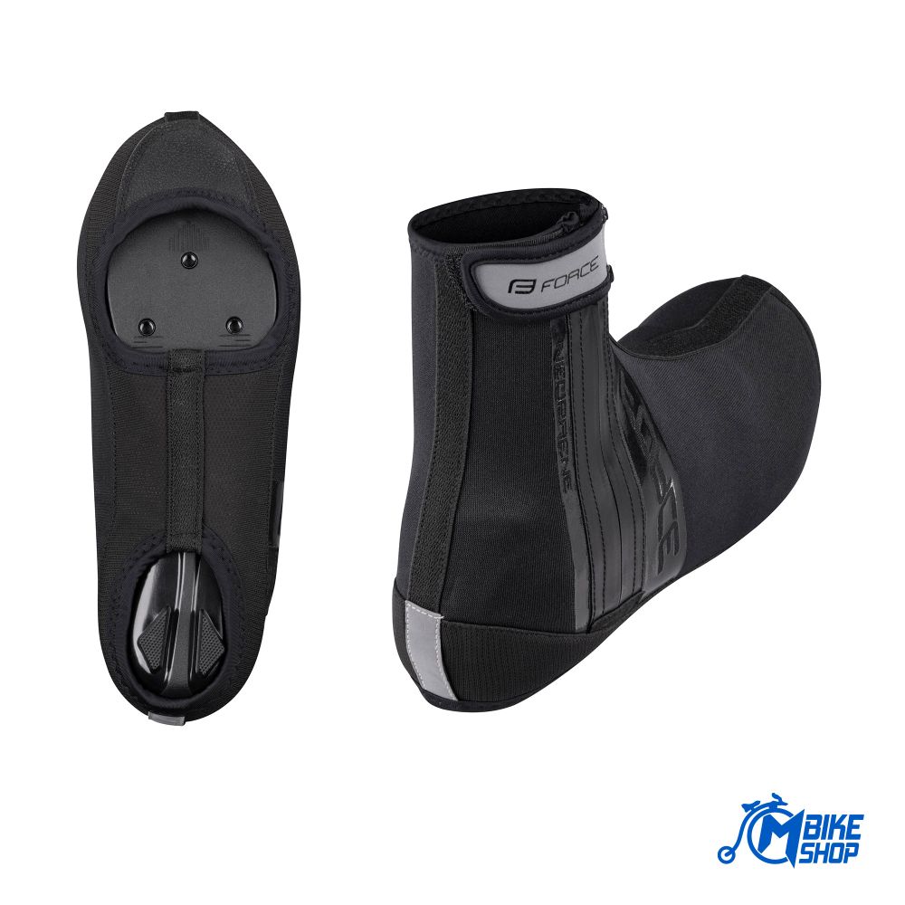 Force Navlake za biciklističku obuću Neopren Black slika 1