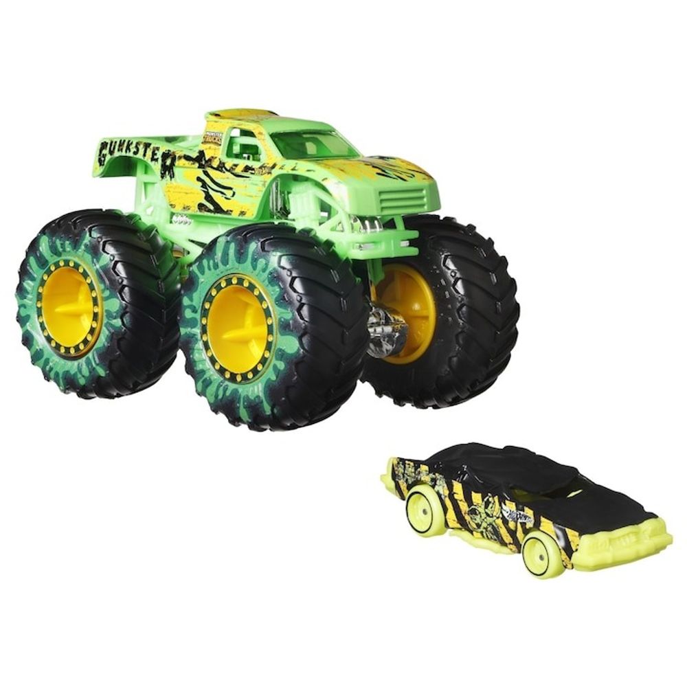 Hot Wheels Monster Trucks Vozilo sa autićem 1:64, Sorto slika 5