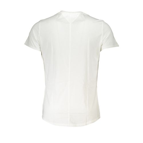 TOMMY HILFIGER MEN'S WHITE SHORT SLEEVE T-SHIRT slika 2