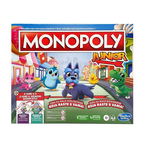 Monopoly Junior Društvena Igra slika 1