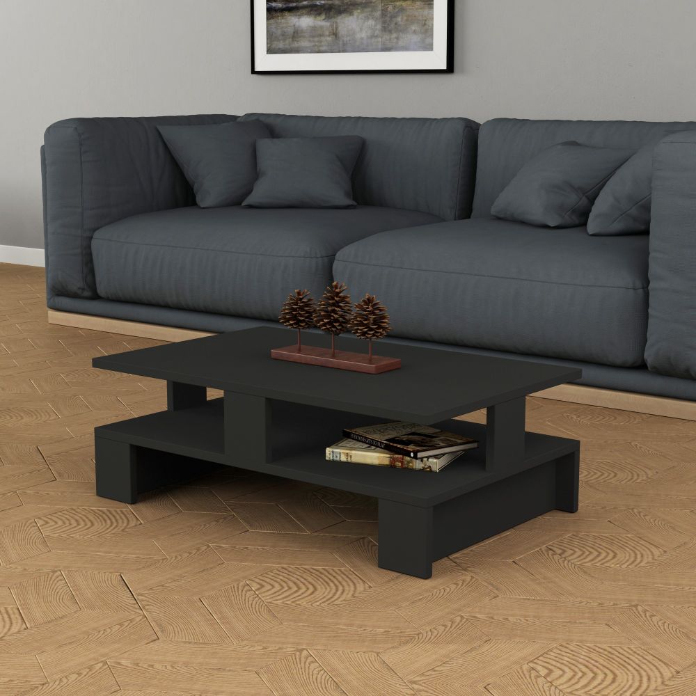 DUPLI Mansu - Anthracite Anthracite Coffee Table slika 1