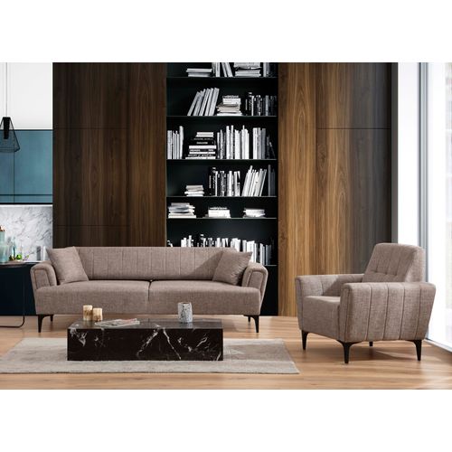 Hamlet - Light Brown Light Brown 1-Seat Sofa slika 2