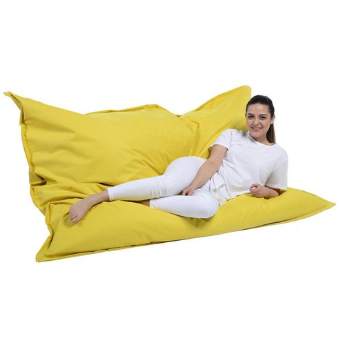 Atelier Del Sofa Vreća za sjedenje, Giant Cushion 140x180 - Yellow slika 5