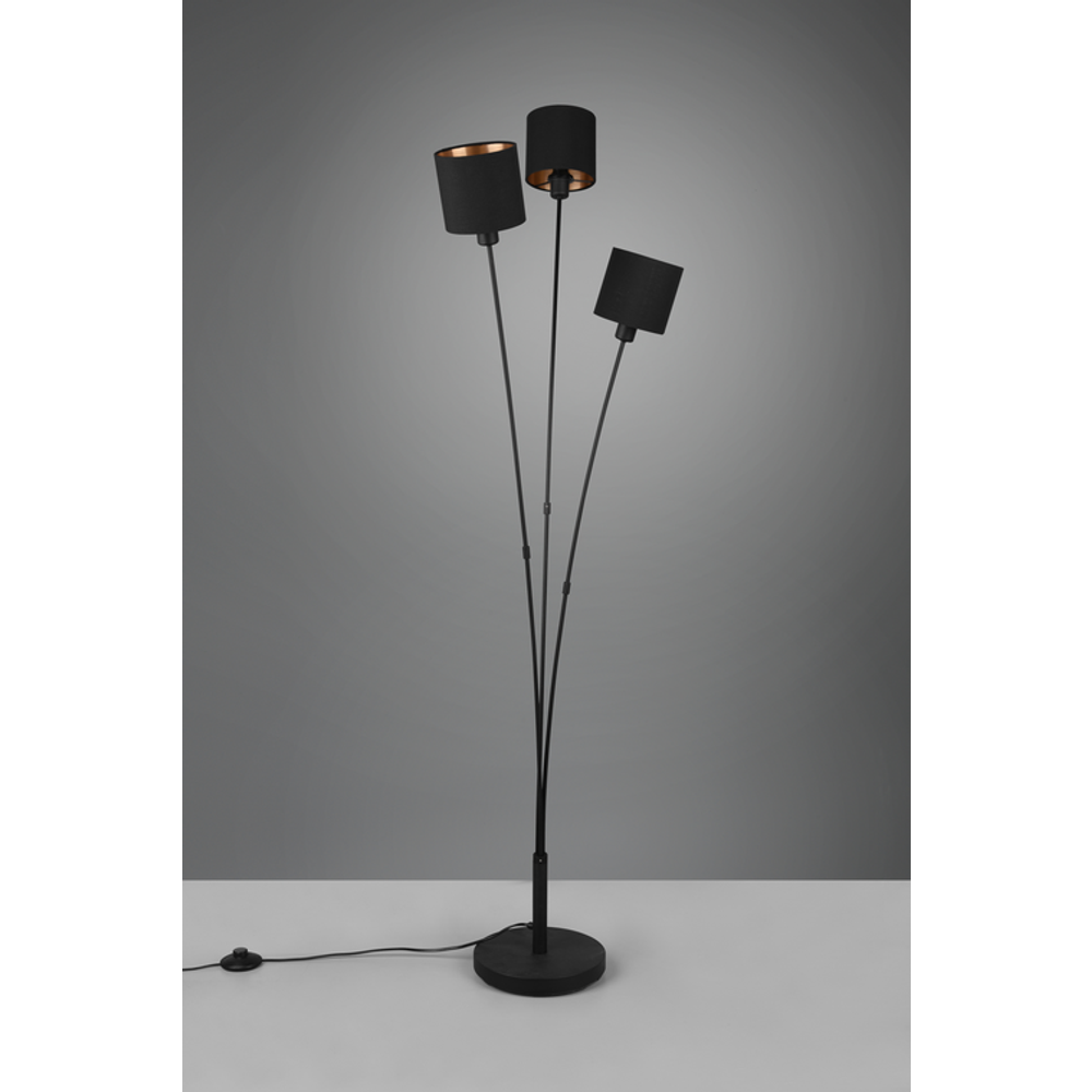 TOMMY/3 podna lampa BLACK GOLD slika 1