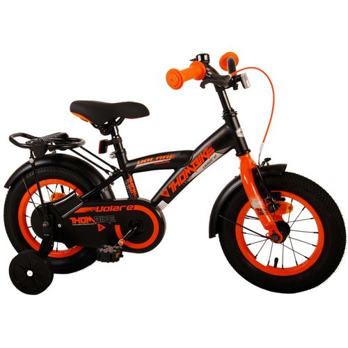 Volare dječji bicikl Thombike 12" crno-narančasti slika 2