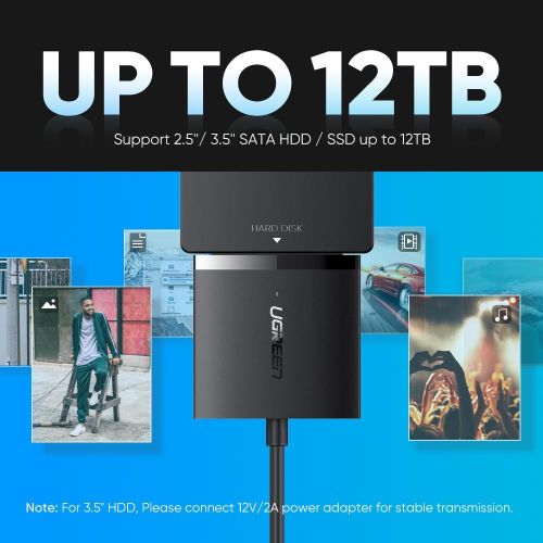 Ugreen USB 3.0 na SATA adapter za tvrdi disk slika 8