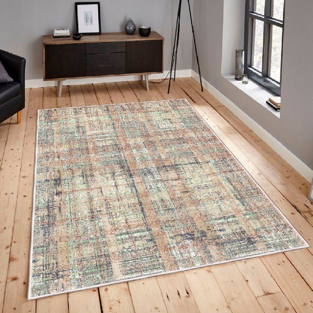 Tanki elegantni Mink zeleno-sivi tepih (160 x 230 cm) slika 2