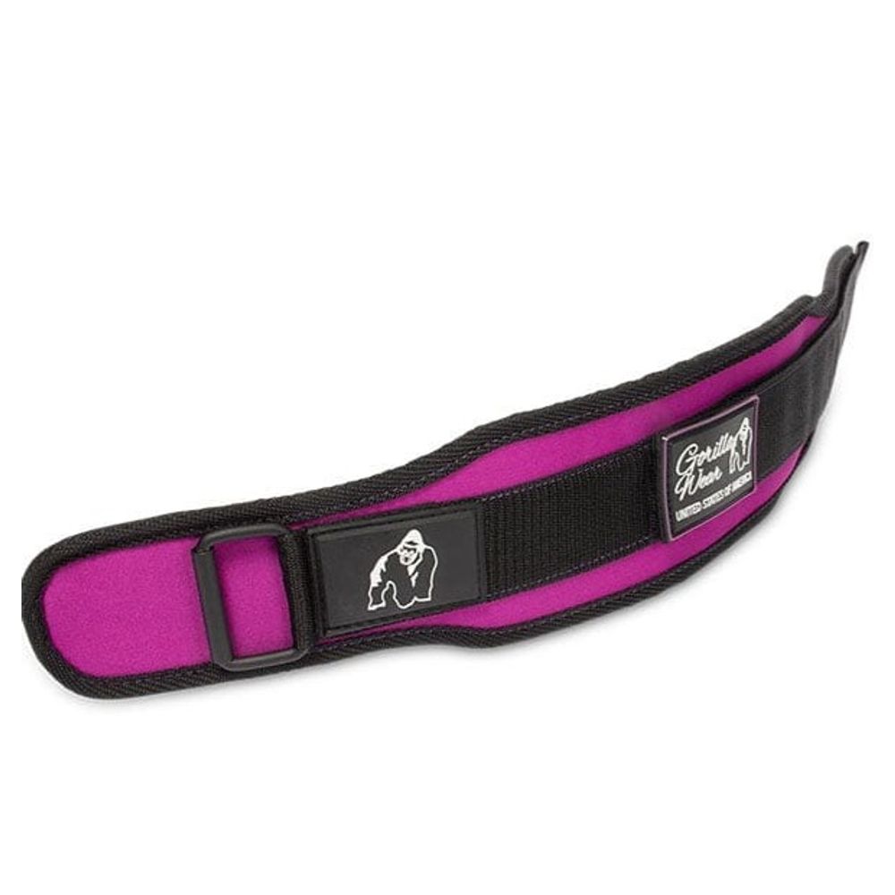 Gorilla Wear Pojas za dizanje tegova za žene 10cm, Crno/Ljubičasti slika 4