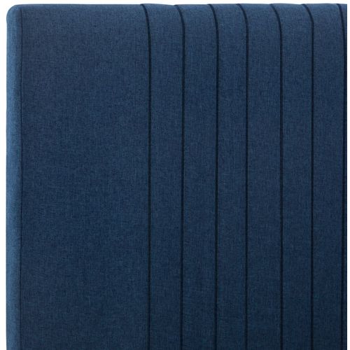 Okvir za krevet od tkanine plavi 90 x 200 cm slika 6