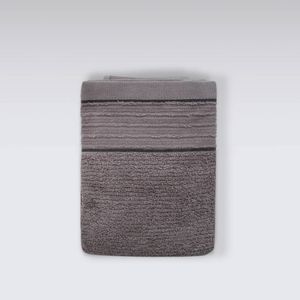 Roya - Grey (70 x 140) Grey Bath Towel