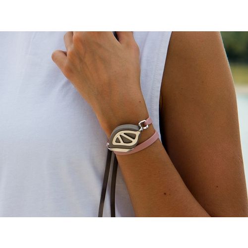 Bellabeat Leaf Urban - Sweet Berry Active Bracelet - Silver slika 3