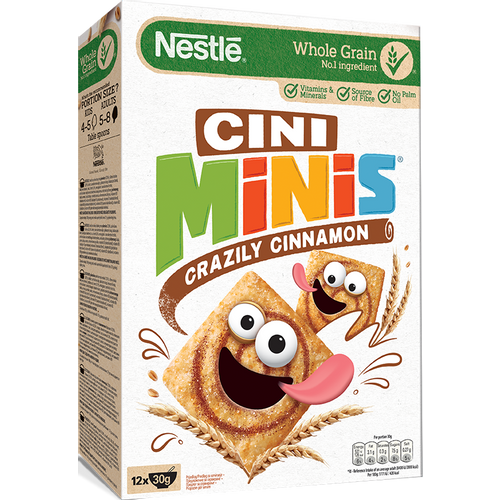 NESTLÉ CINI MINIS žitne pahuljice 375g slika 1