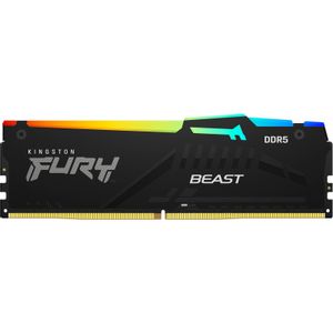 KINGSTON DIMM DDR5 8GB 5600MT/s KF556C40BBA-8 FURY Beast RGB XMP
