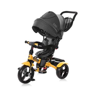 Lorelli Tricikl sa rotirajućim sjedištem Neo, Yellow & Black