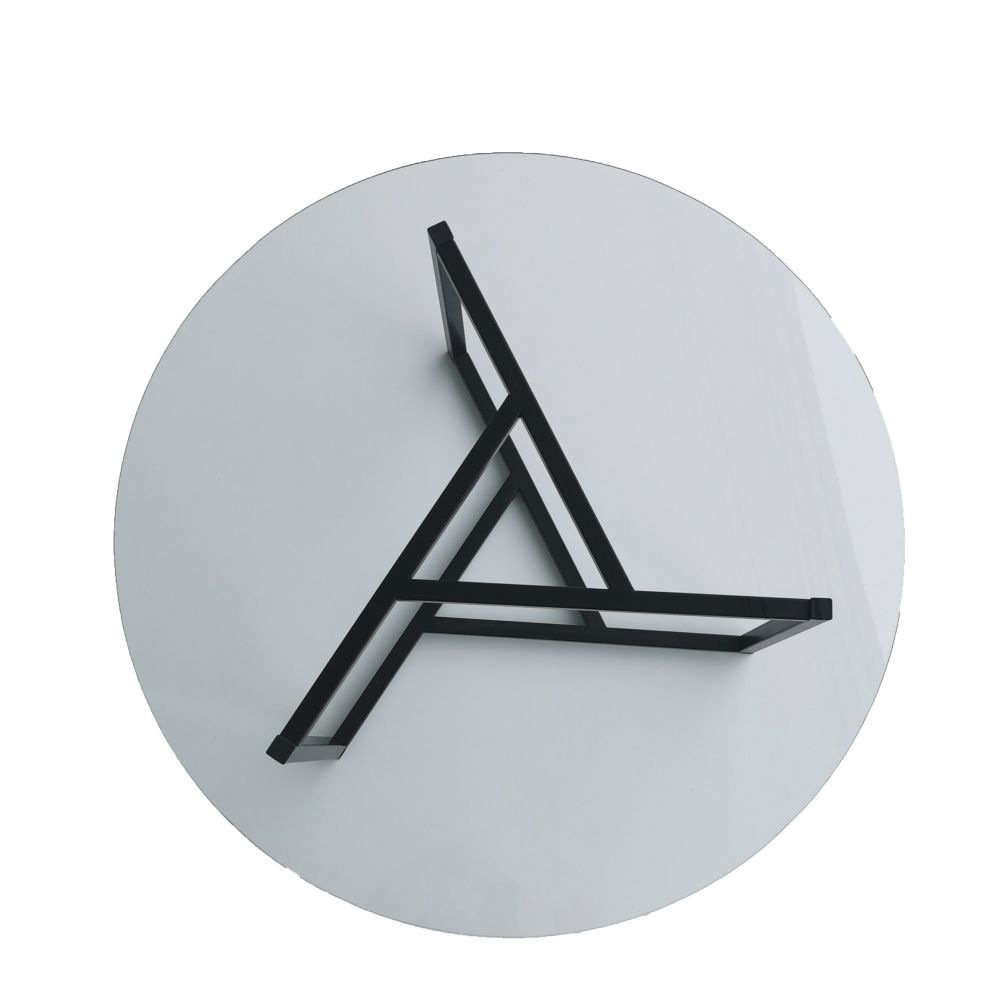 Stakleni stolić za kafu Trio S402 Transparent/Black slika 8