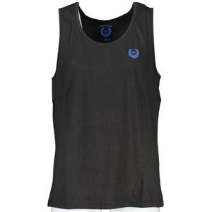 GIAN MARCO VENTURI BLACK MAN TANK TOP