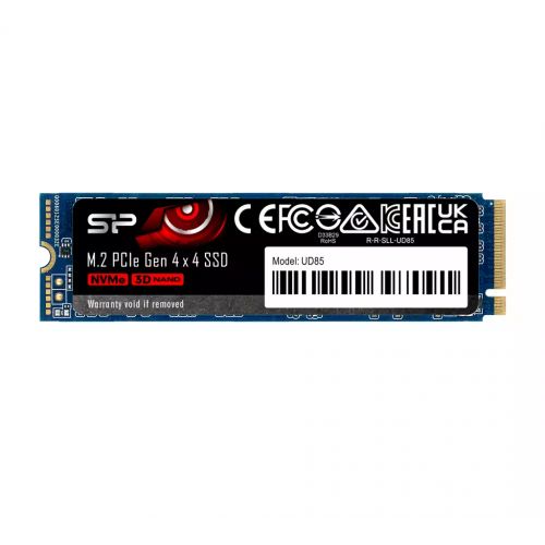 Silicon Power SP02KGBP44UD8505 M.2 NVMe 2TB SSD, UD85, PCIe Gen 4x4, 3D NAND, Read up to 3,600 MB/s, Write up to 2,800 MB/s (single sided), 2280 slika 2