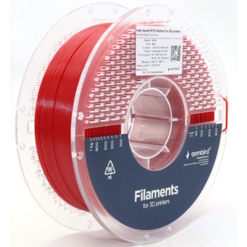 3DP-PETG1.75HY-01-R PETG filament velike brzine za 3D stampac 1.75mm, kotur 1KG RED slika 2