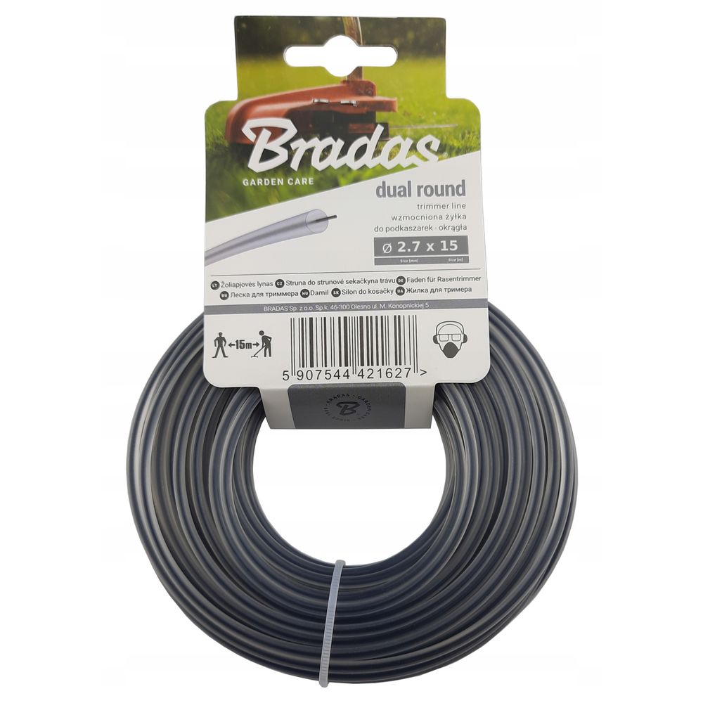 Bradas svilen okrugli konac 2,7 mm x 15 m slika 1