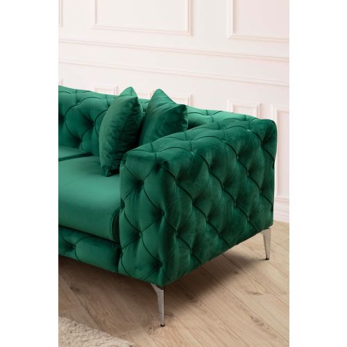 Ugaona garnitura Atelier Del Sofa Como Left - Zelena slika 3