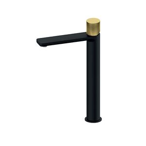 Rosan S.2 BLACK - GOLD Baterija za lavabo  L