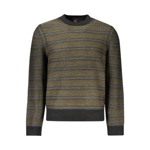 HUGO BOSS MEN'S BLACK SWEATER