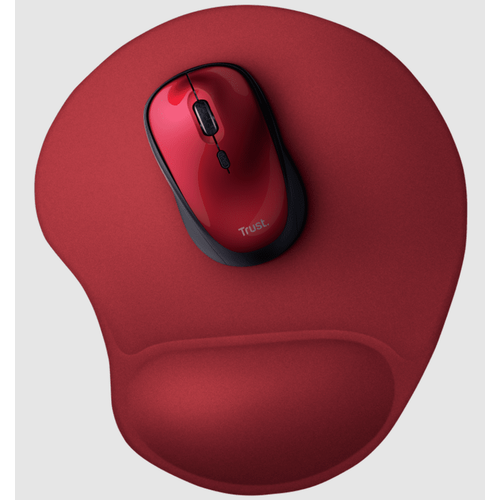 Trust Big-Foot podloga za miš,ergonomska, crvena boja slika 2