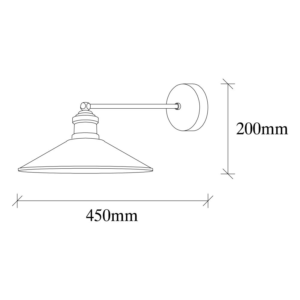 Dodo - 3101 Vintage Zidna Lampa slika 3