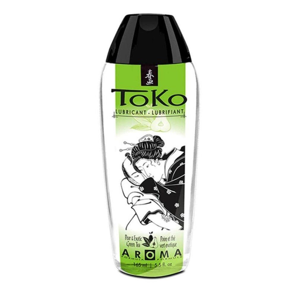 Lubrikant Toko Aroma kruška i egzotični zeleni čaj 165 ml Shunga slika 1