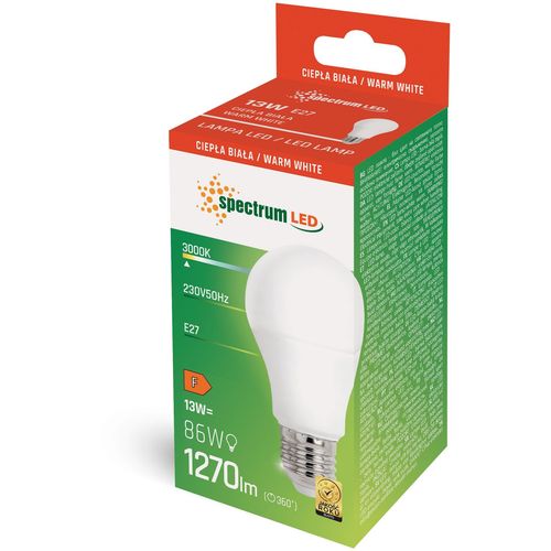 TOOLIGHT LED žarulja topla E-27 230V 13W 13892 slika 3