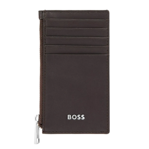 Hugo Boss Držač kartica Classic Smooth sa zipom HLK503Y braon
