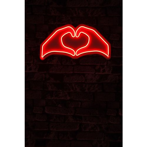 Wallity Ukrasna plastična LED rasvjeta, Sweetheart - Red slika 2