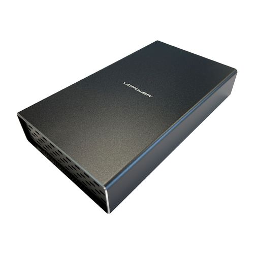 HDD DOCKING LC-DOCK-C-35-M2 USB3.2 Gen.2x1 1xHDD+1xNVME M.2, Cloning, black slika 1