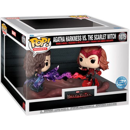 POP figure Moment Marvel WandaVision Agatha Harkness Vs The Scarlet Witch Exclusive slika 1