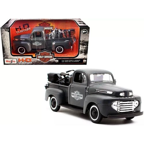 Maisto auto 1:24 1948 Ford F-1 Pickup + 1:24 1942 WLA Flathead 32185 slika 1