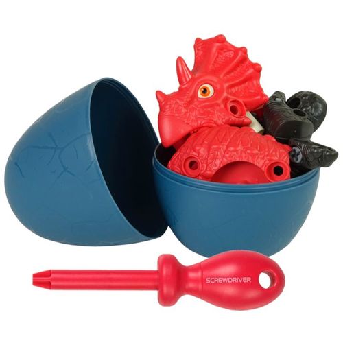 Set dinosaur Triceratops s jajetom DIY slika 4