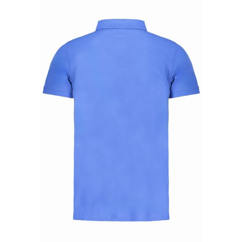 NORWAY 1963 MEN'S BLUE SHORT SLEEVE POLO SHIRT slika 2