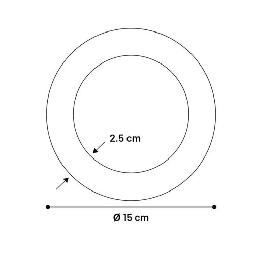 RUBBER OBROČ RAZLIČNE BOJE 15cm slika 2