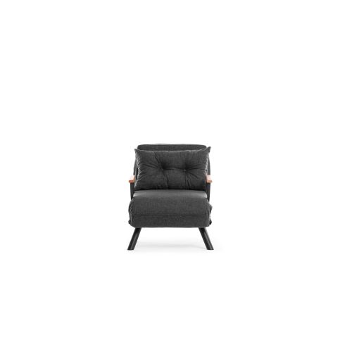 Atelier Del Sofa Naslonjač, Sando Single - Dark Grey slika 5