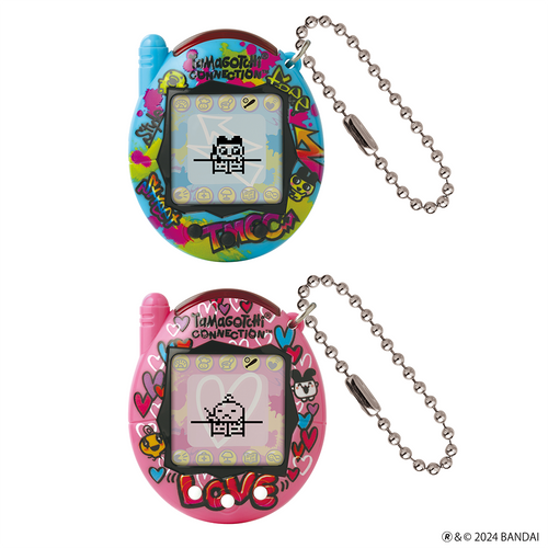 TAMAGOTCHI CONNECTION TRUE FRIENDS - BLUE GRAFFITTI & PINK GRAFFITTI slika 1