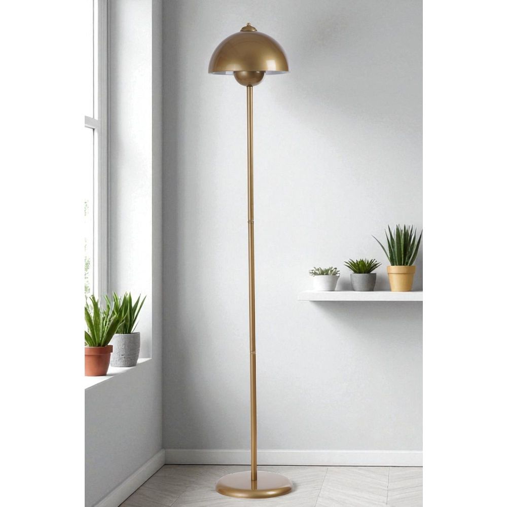 Opviq Podna lampa 584, zlatna slika 1