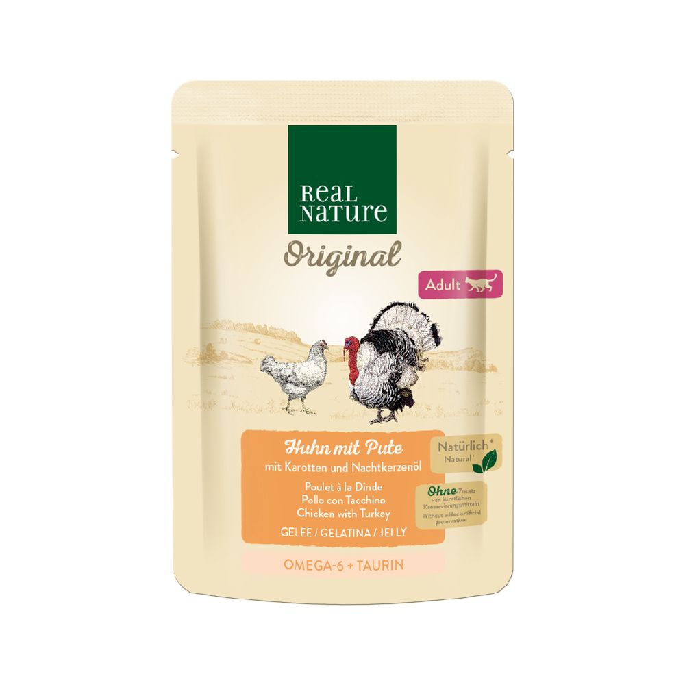 Real Nature Cat perad i mrkva u želeu 85 g slika 1