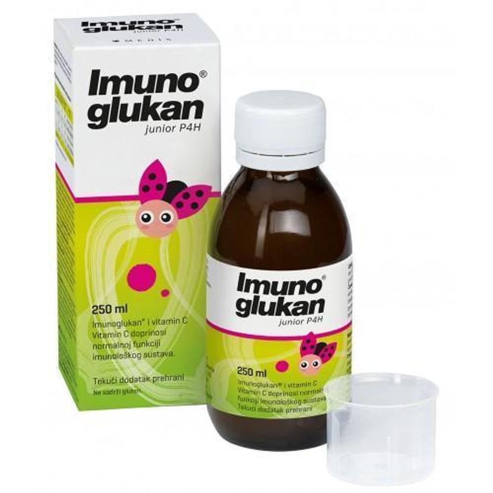 Imunoglukan P4H® Sirup 125ml - Prirodni Dodatak Prehrani za Imunitet slika 1