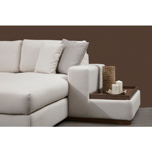 Atelier Del Sofa Loop 9 BeÅ¾ Ugaona Sofa slika 5