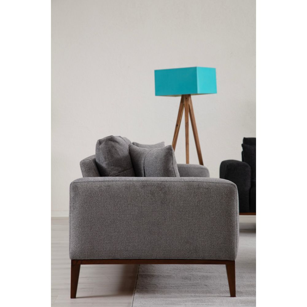 Sinor 3-Sjedalni - Svijetlo Sivi Sofa-Krevet slika 6
