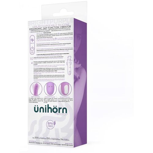 Unihorn Bright purple vibrator slika 9