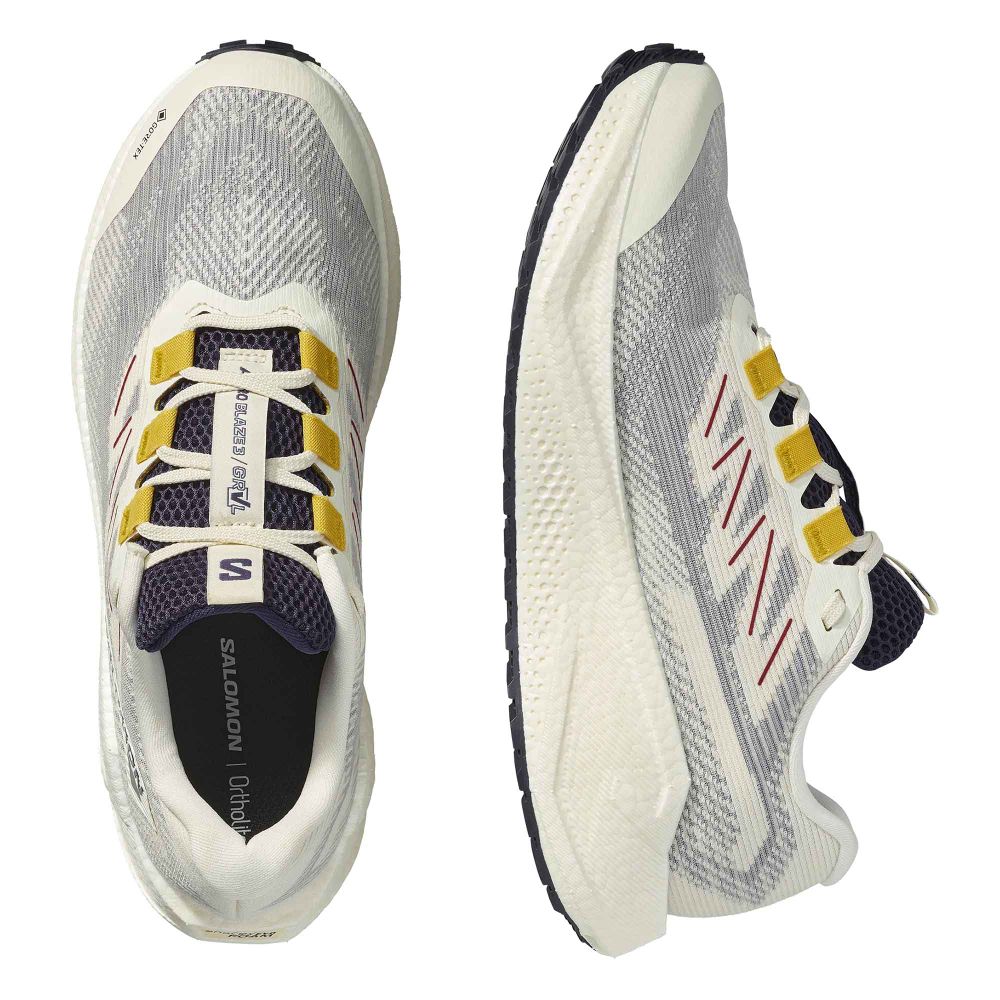 Salomon Muške patike Aero Blaze 3 Gravel, Vanilla Ice/Astral Aura/Lemon slika 5