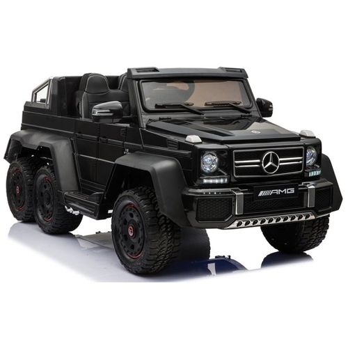 Licencirani Mercedes 6x6 SX1888 crni - auto na akumulator slika 1