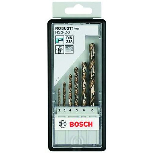 Bosch Robust Line set svrdla za metal HSS-Co slika 1